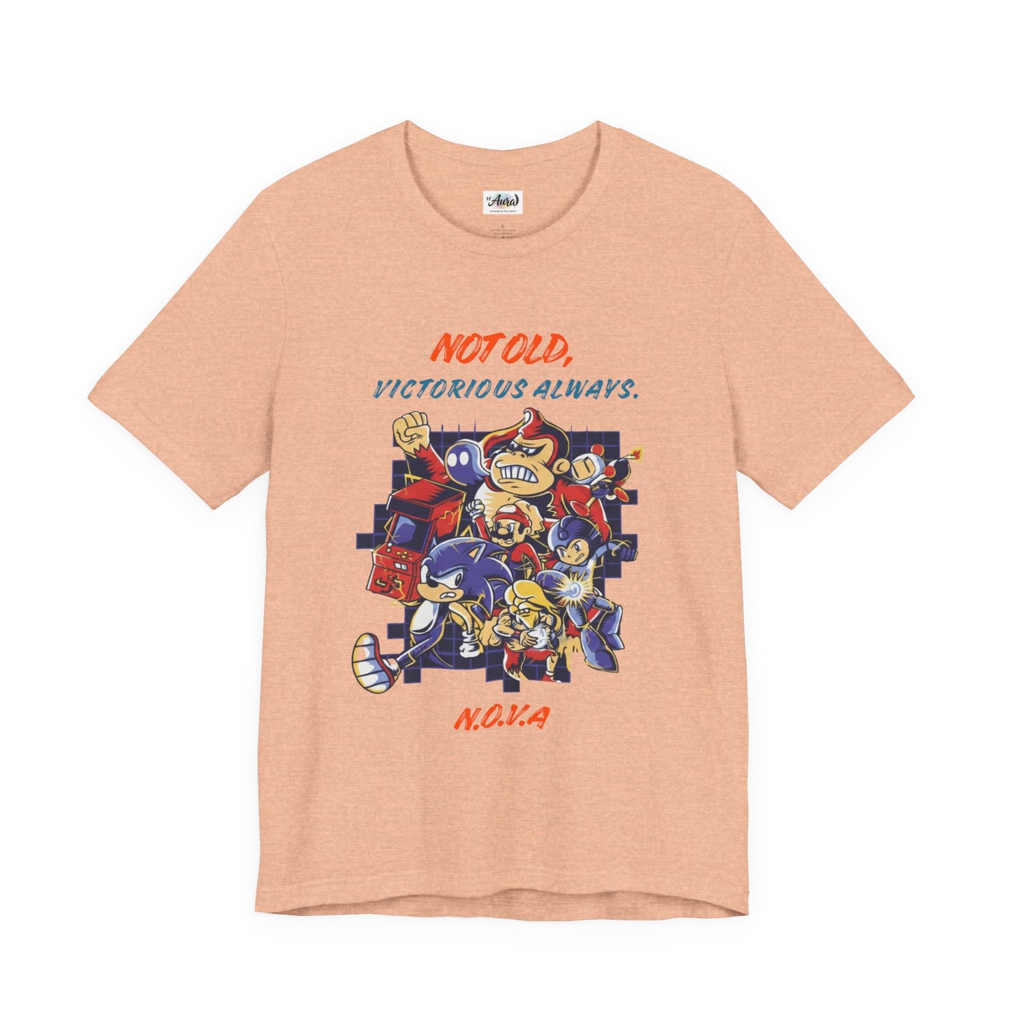 Personalized Victory Retro Cartoon Squad Graphic Tee