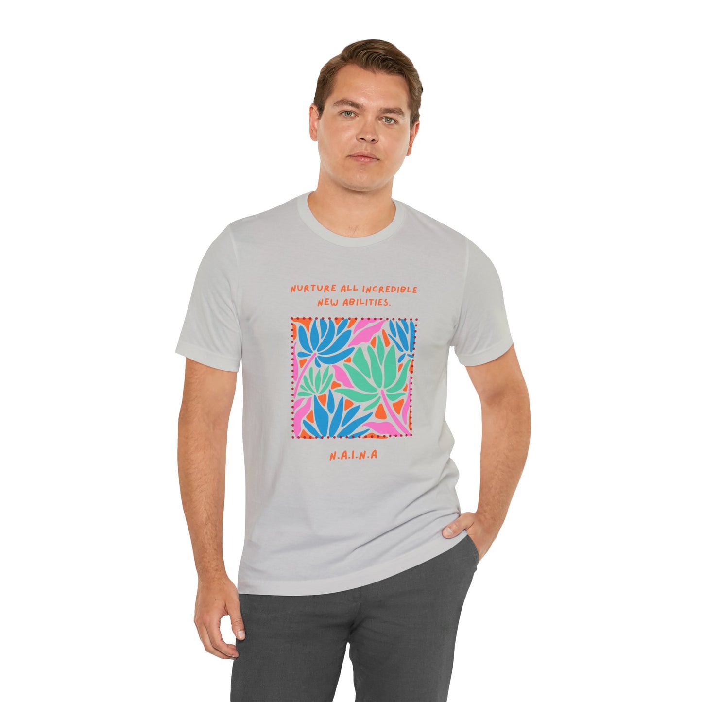 Personalized Floral Empowerment Tee