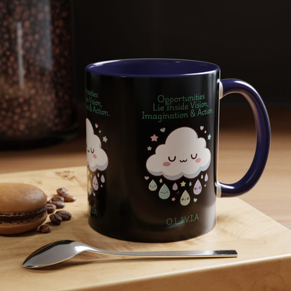 Personalized Cloud Dripping Coffee Mug