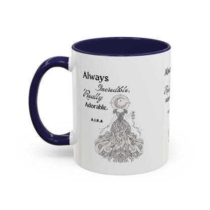 Personalized Girl With Light Accent Coffee Mug