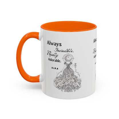 Personalized Girl With Light Accent Coffee Mug