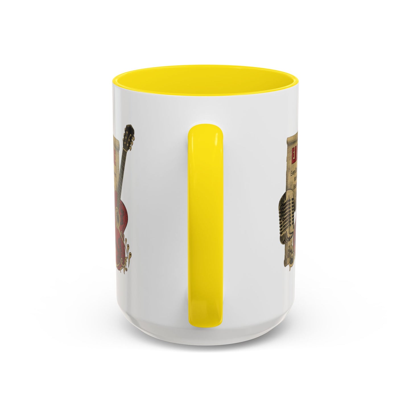 Personalized Guitar Accent Coffee Mug