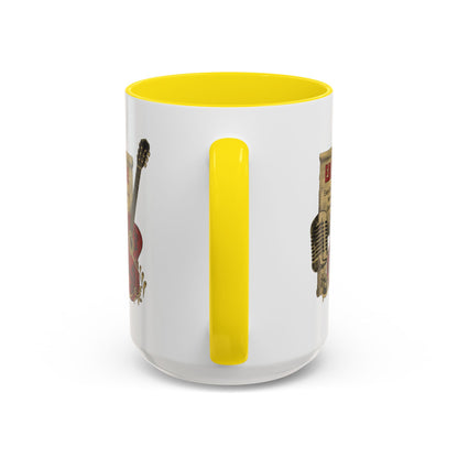 Personalized Guitar Accent Coffee Mug