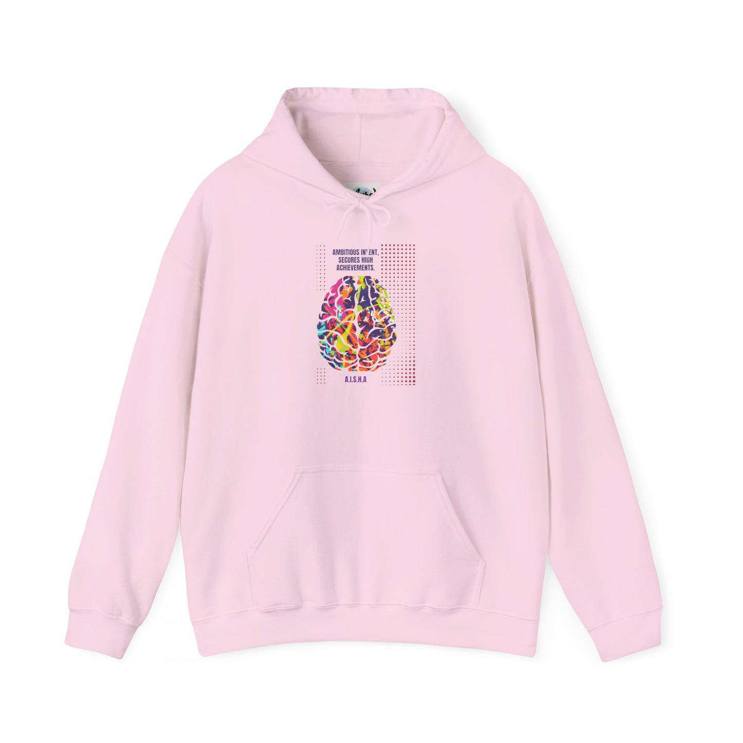 Personalized Brain Graphic Hooded Sweatshirt