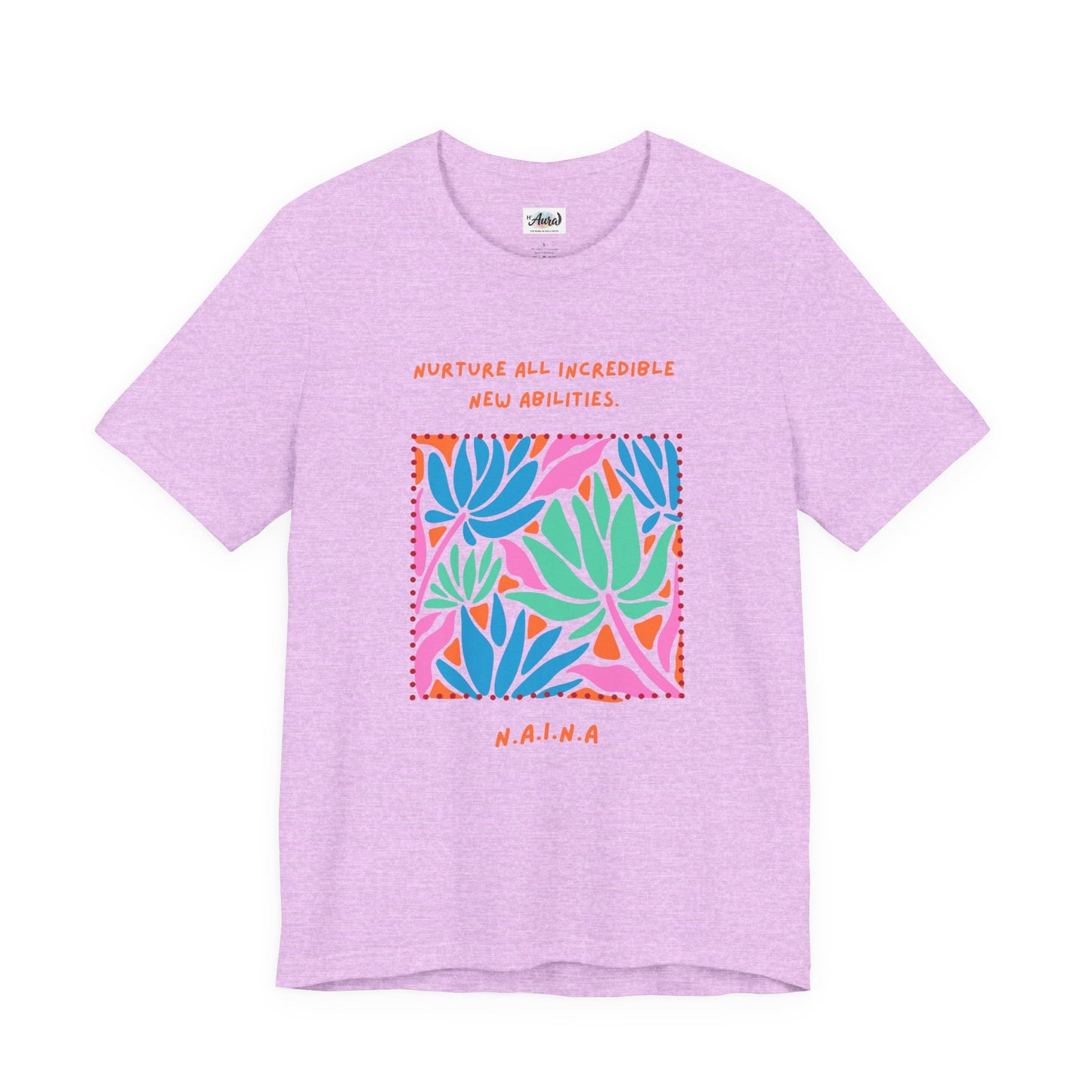 Personalized Floral Empowerment Tee