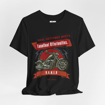 Personalized Motorcycle Graphic Tee