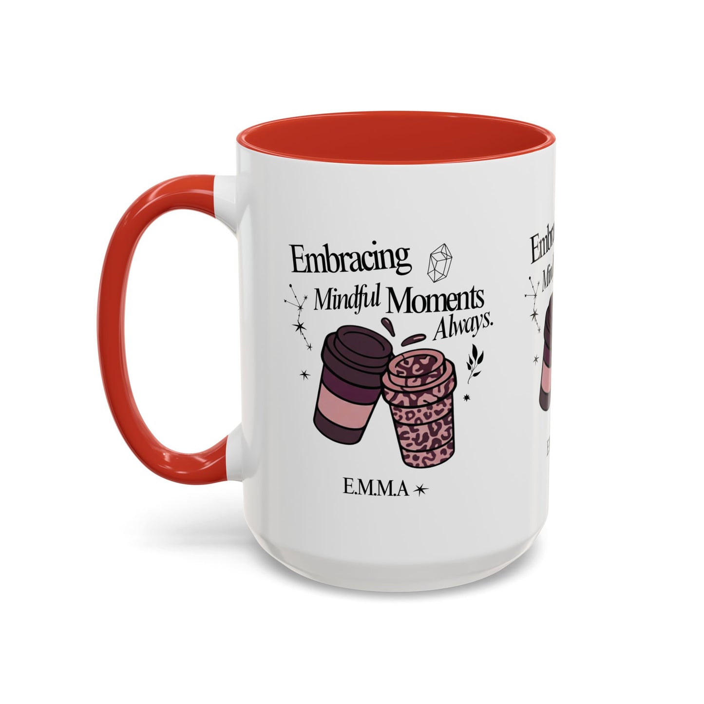 Personalized Girly Coffee Accent Coffee Mug