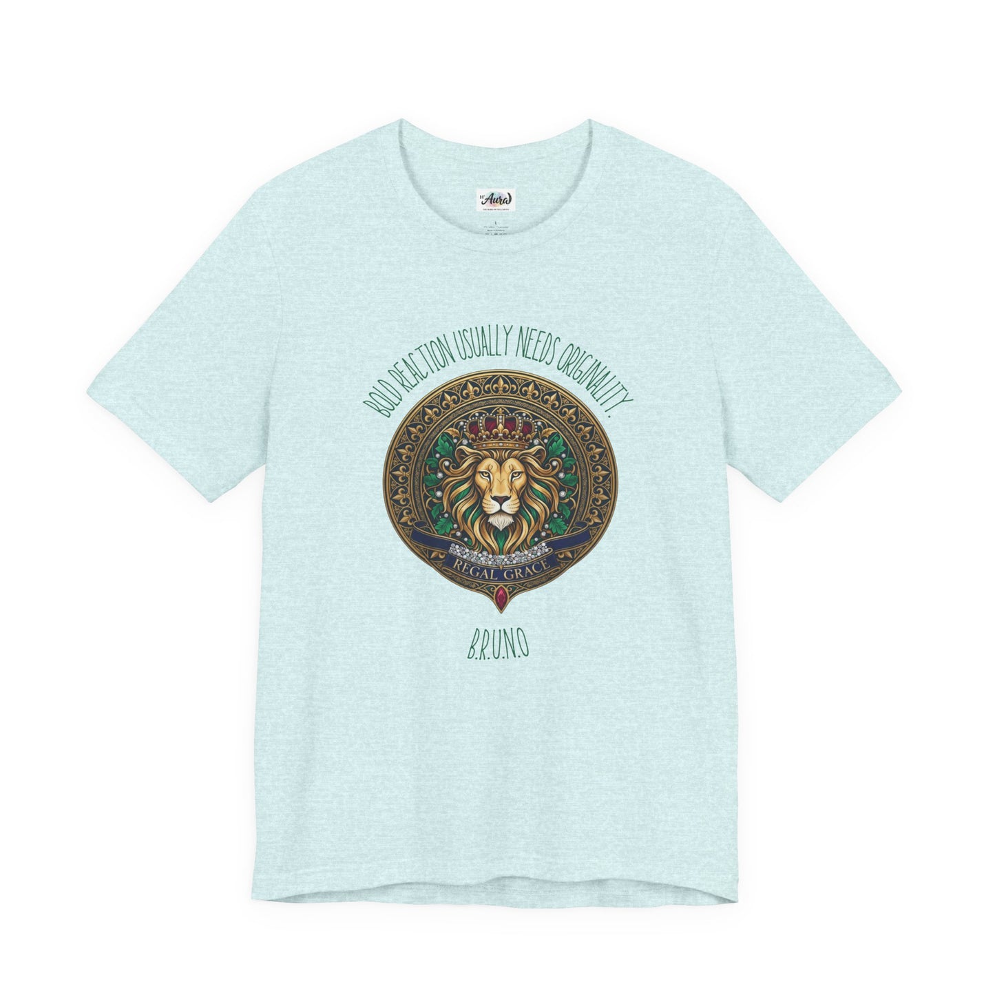 Personalized Lion Crest Graphic Tee
