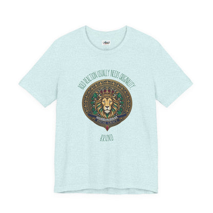 Personalized Lion Crest Graphic Tee