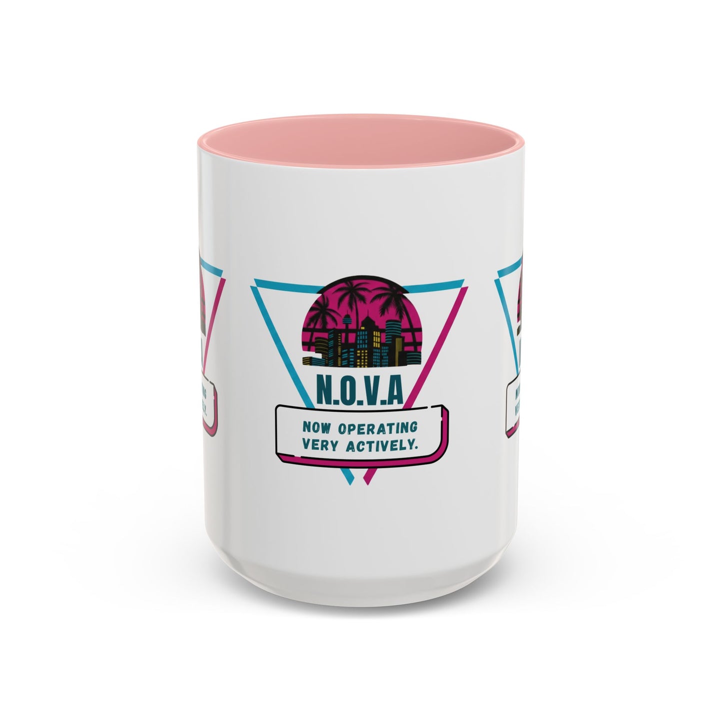 Personalized Building View Accent Coffee Mug