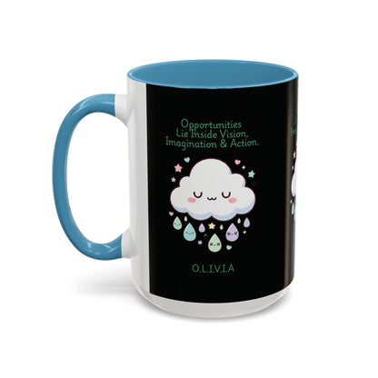 Personalized Cloud Dripping Coffee Mug