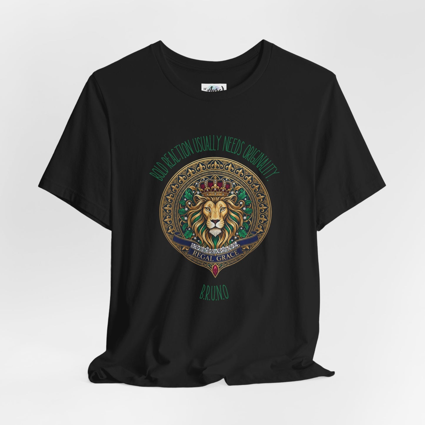 Personalized Lion Crest Graphic Tee