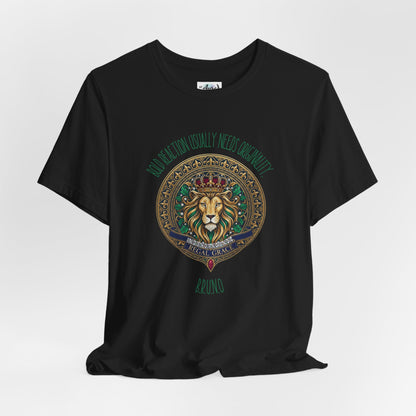 Personalized Lion Crest Graphic Tee