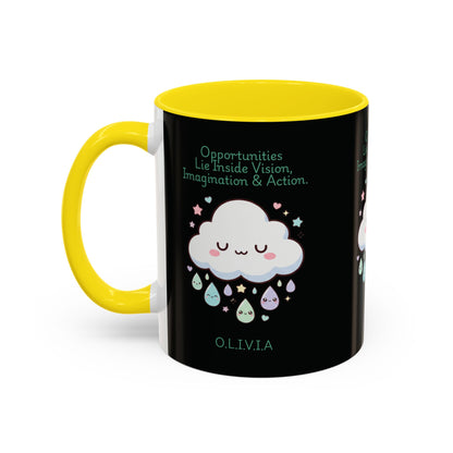 Personalized Cloud Dripping Coffee Mug