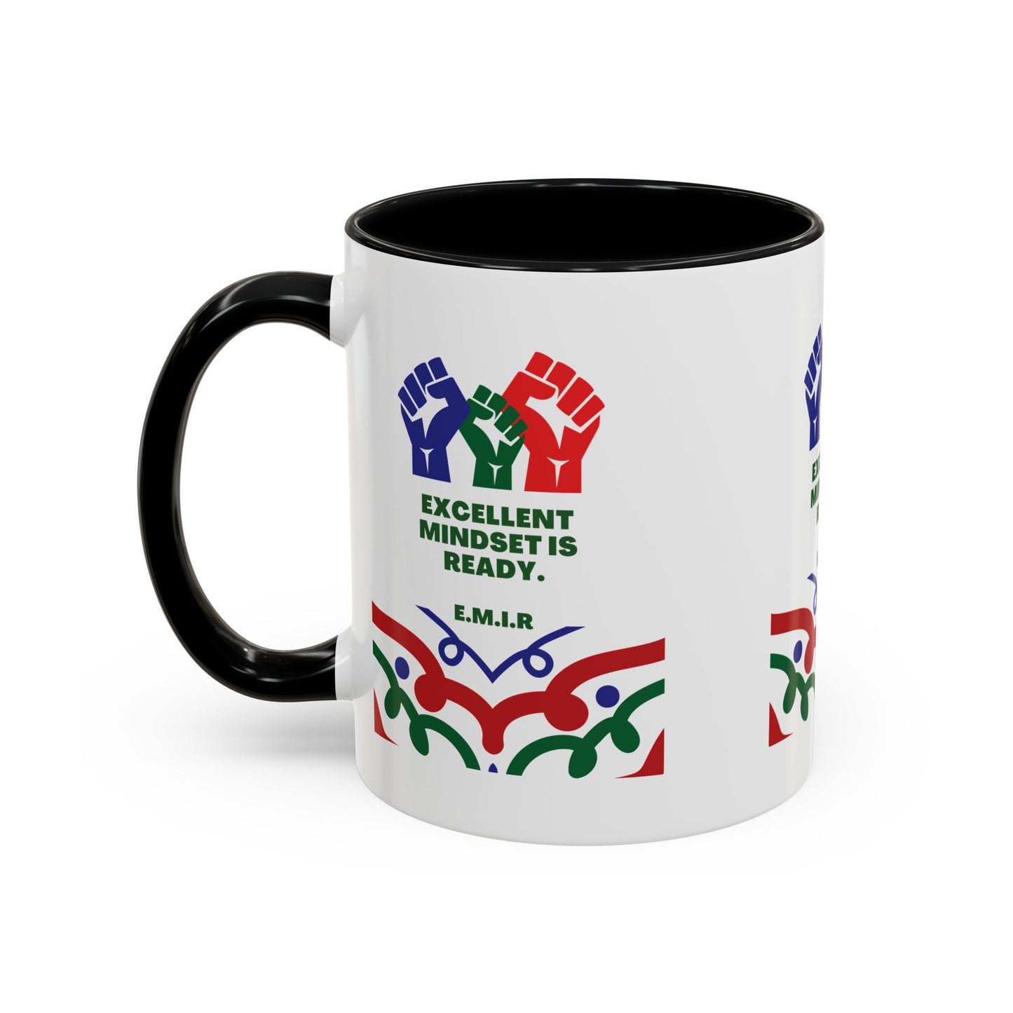 Personalized Initial Victory Accent Coffee Mug