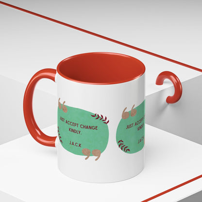 Personalized Note Box Accent Coffee Mug