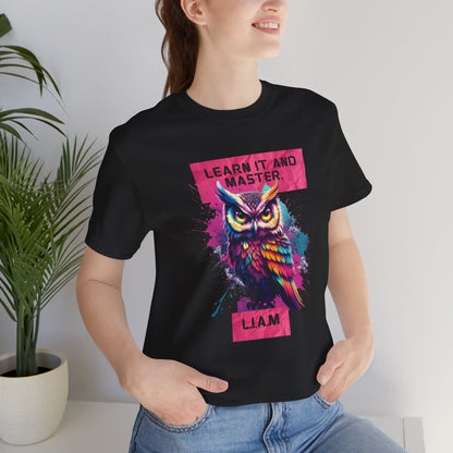 Personalized Owl T‑Shirt Tee