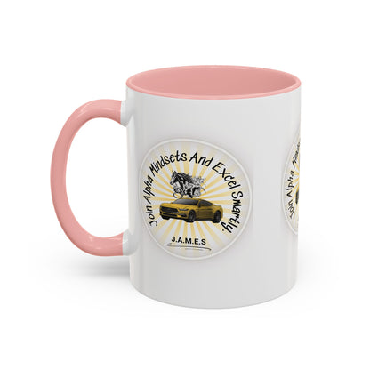 Personalized Car with Horse Accent Coffee Mug