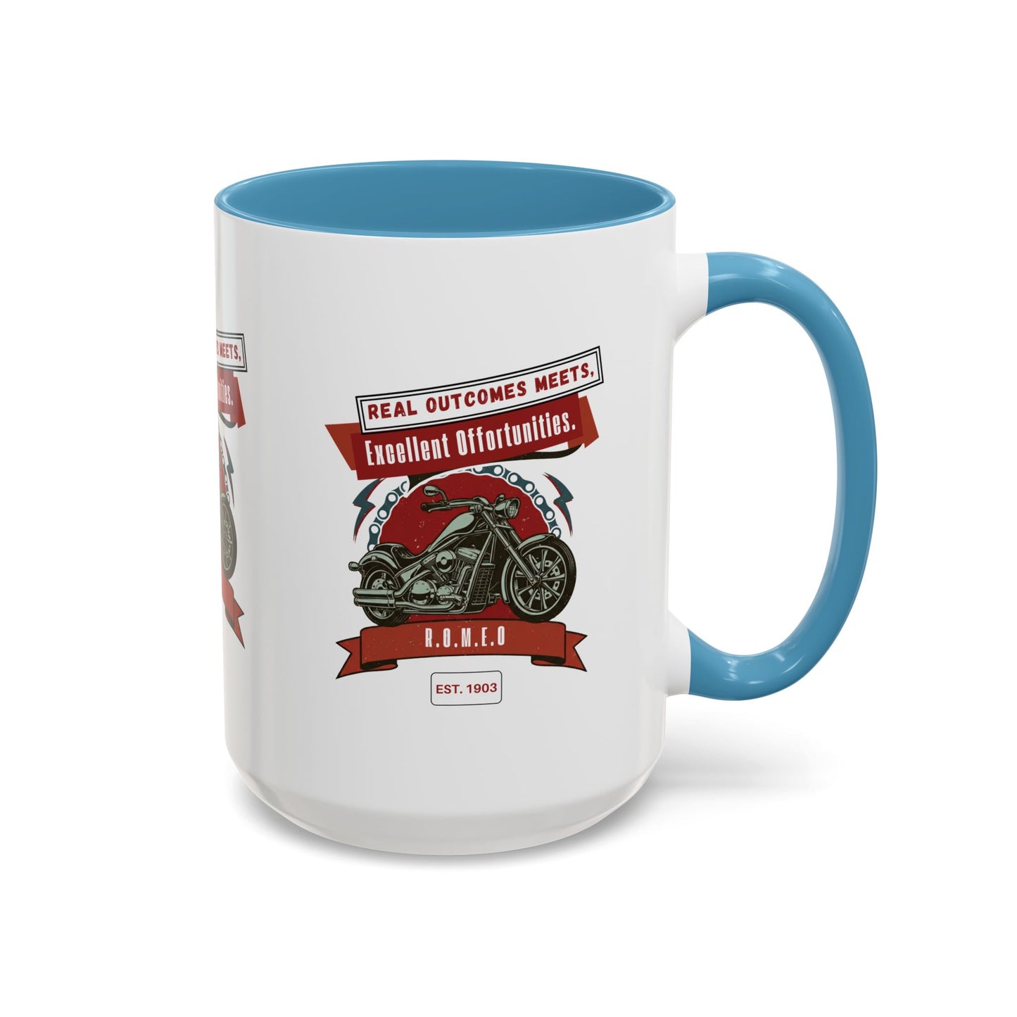 Personalized Motorcycle Accent Coffee Mug