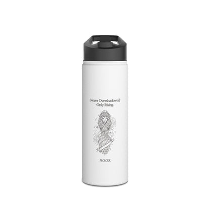 Personalized Initial Quote Girl Lion Stainless Steel Water Bottle
