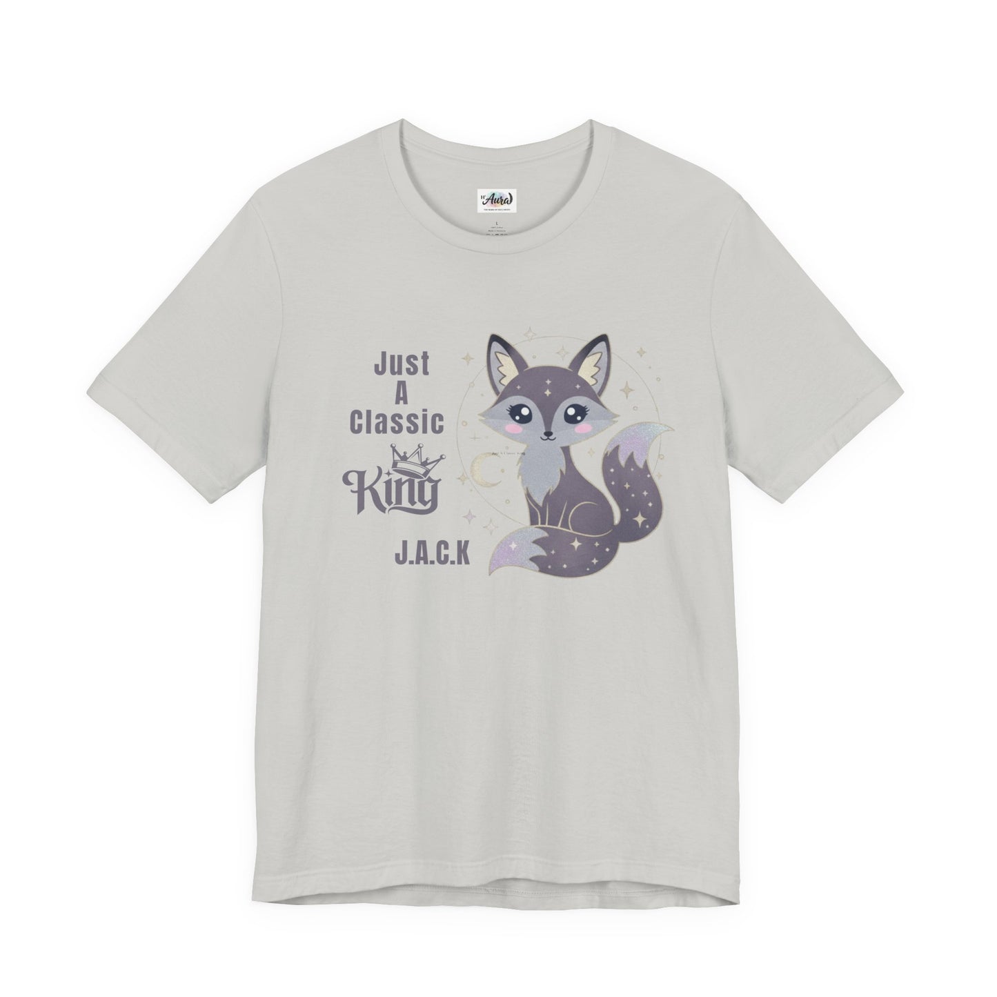 Personalized Fox King Graphic Tee