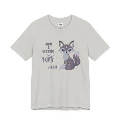 Personalized Fox King Graphic Tee