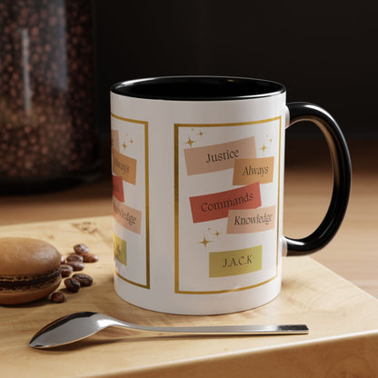 Personalized Inspirational Accent Coffee Mug