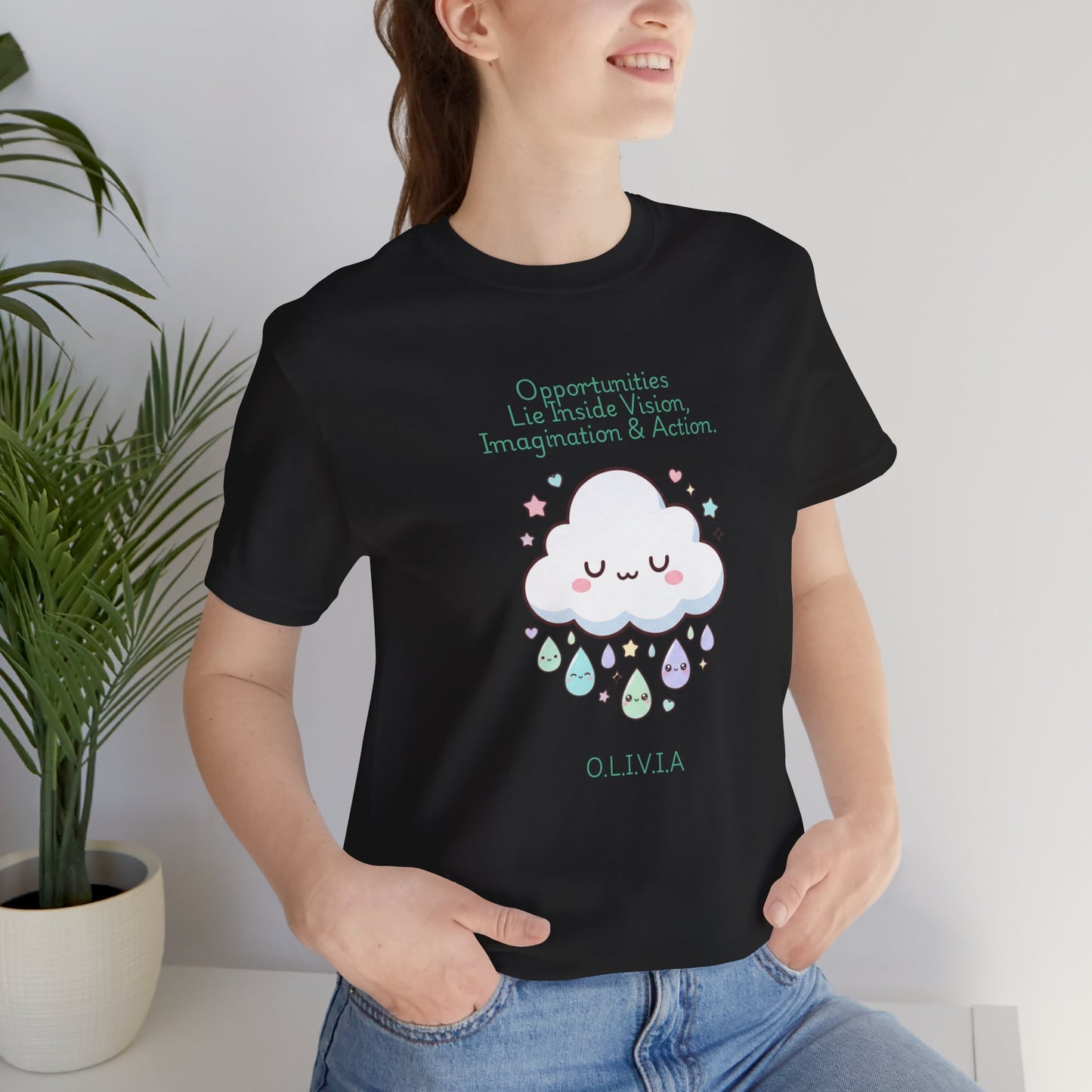 Personalized Cute Kawaii Cloud Tee