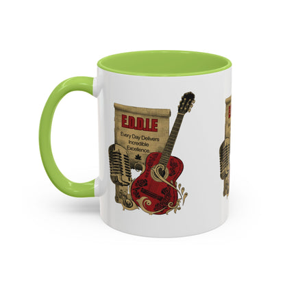 Personalized Guitar Accent Coffee Mug