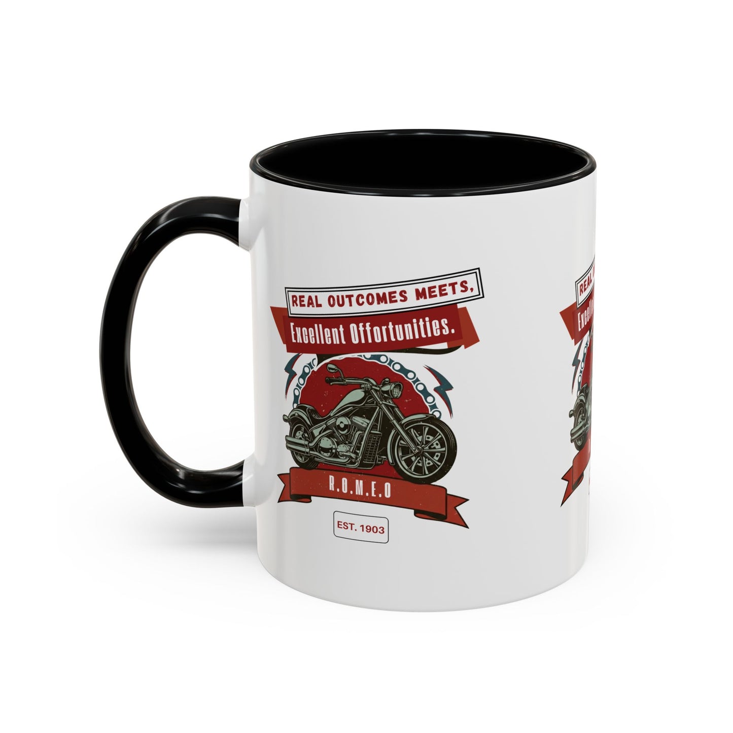 Personalized Motorcycle Accent Coffee Mug