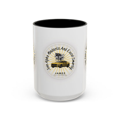 Personalized Car with Horse Accent Coffee Mug