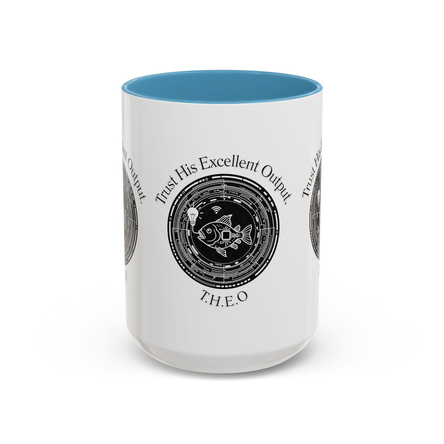 Personalized Spiritual Fish Accent Coffee Mug