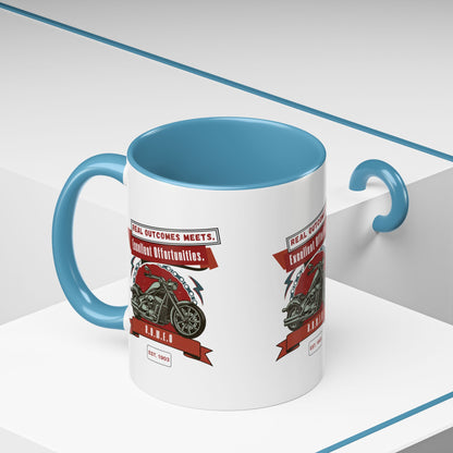 Personalized Motorcycle Accent Coffee Mug