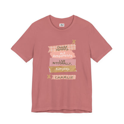 Personalized Column Writing Tee