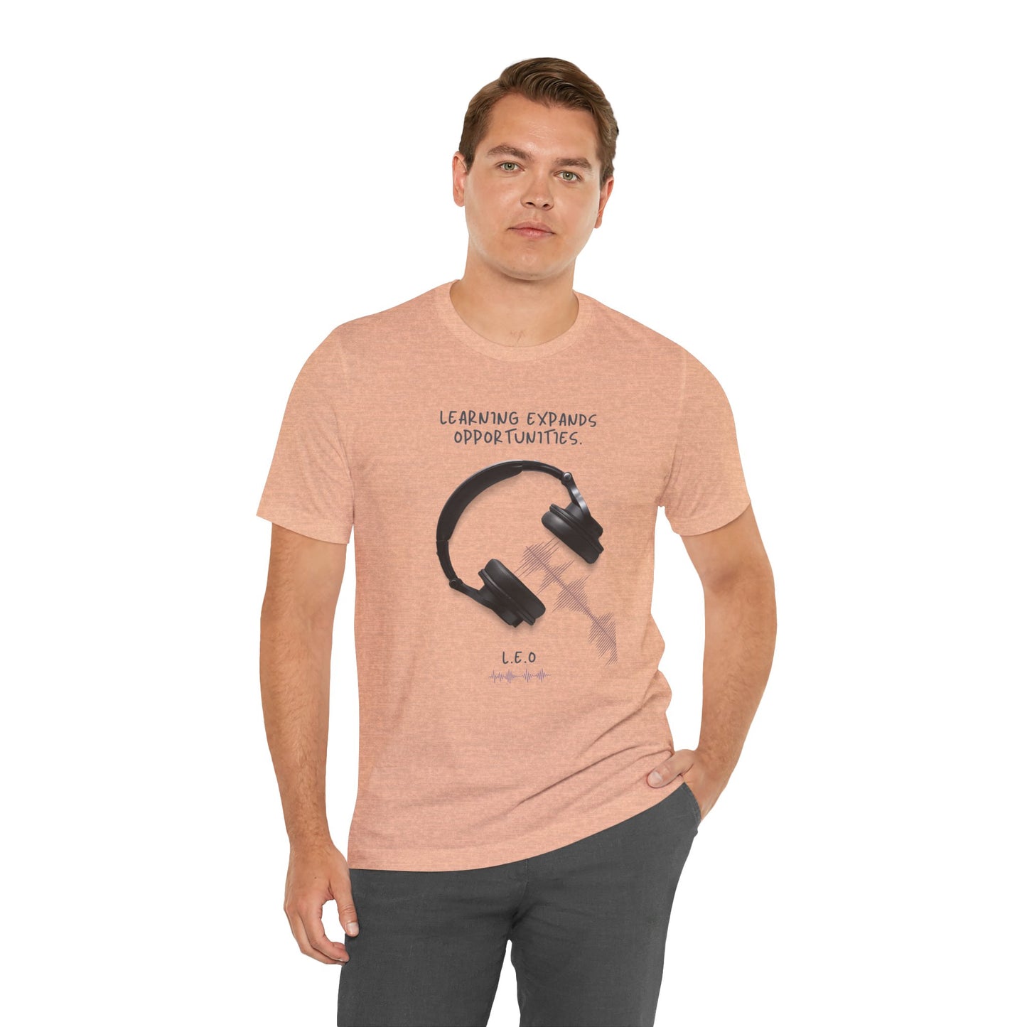 Personalized Headphones  Graphic Tee
