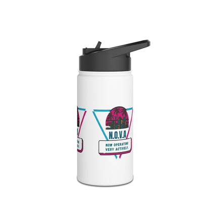 Personalized Initial Quote Building Stainless Steel Water Bottle