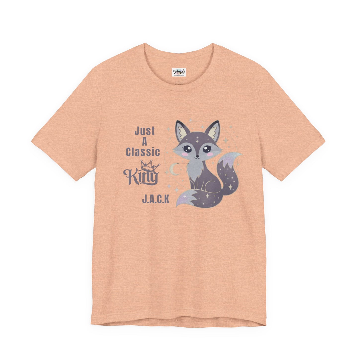 Personalized Fox King Graphic Tee