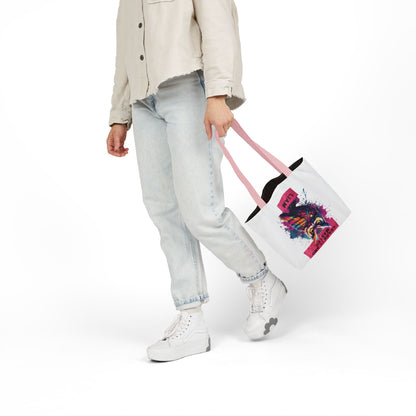 Personalized Initial Quote Owl Canvas Tote Custom Name