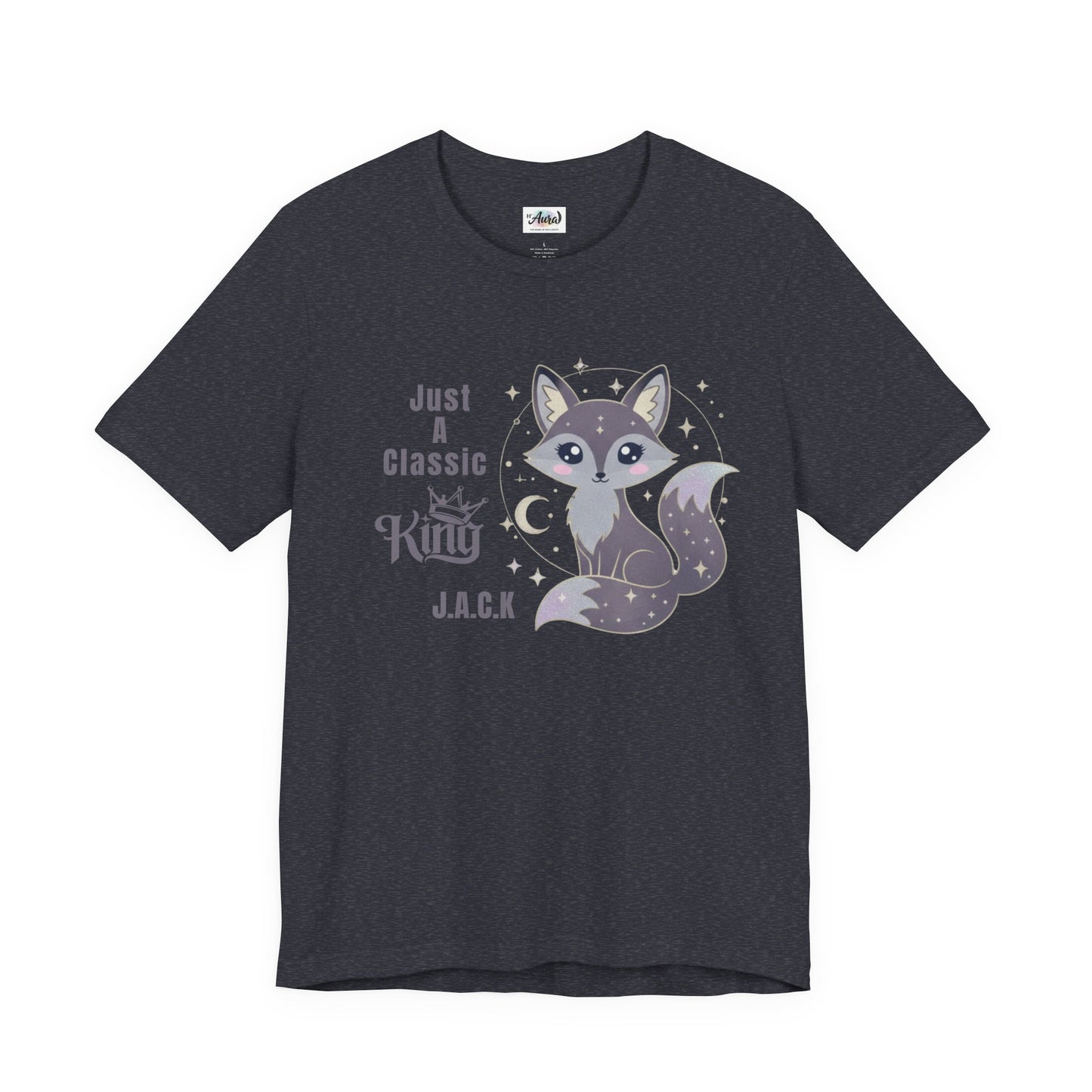 Personalized Fox King Graphic Tee