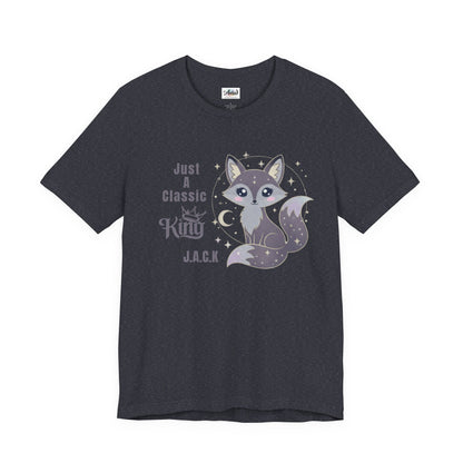Personalized Fox King Graphic Tee