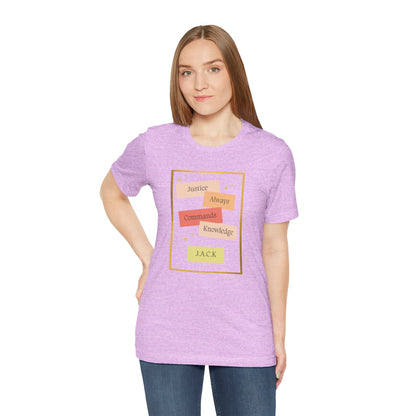 Personalized Colourful Pastel Notes Graphic Tee