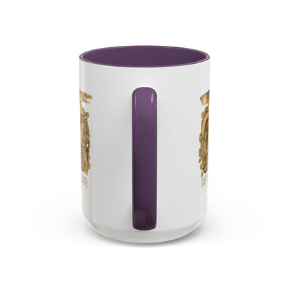 Personalized Golden Girl Accent Coffee Mug