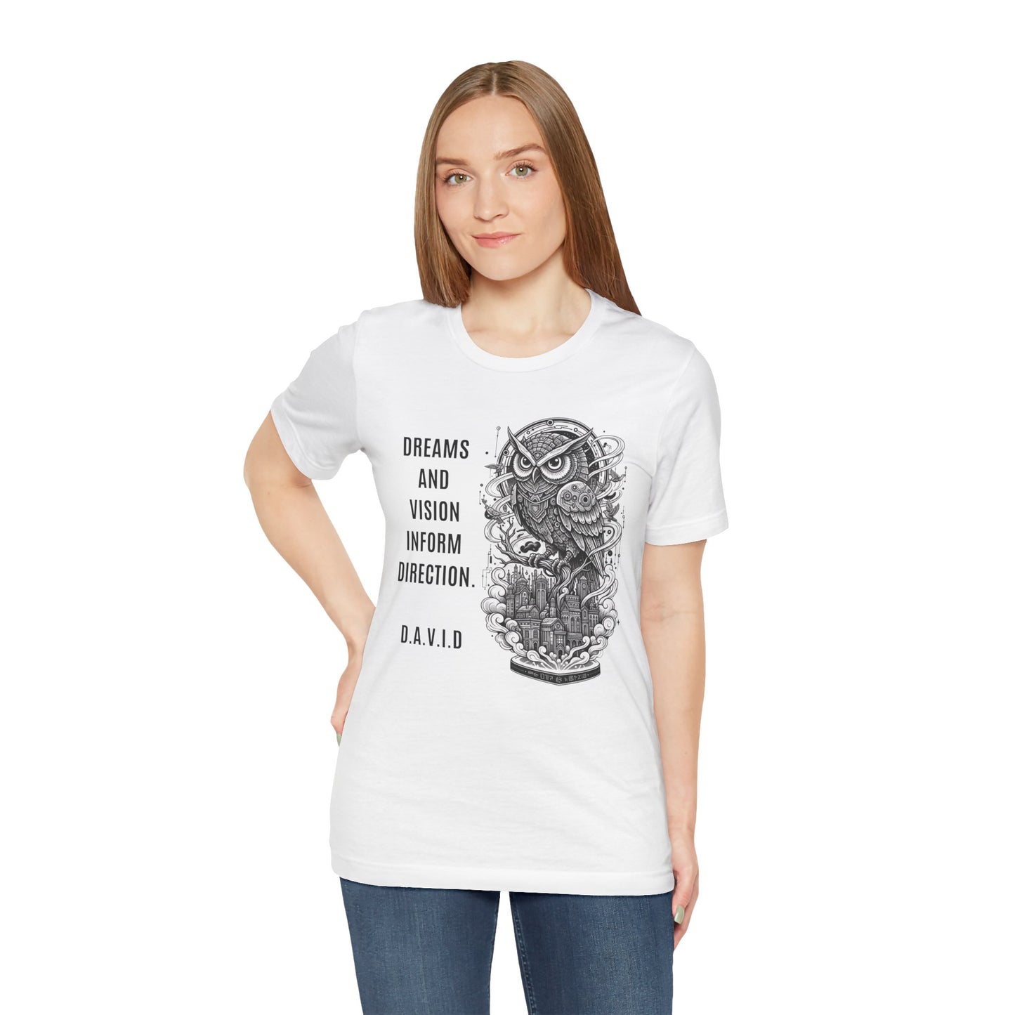 Personalized Owl Vision Graphic Tee