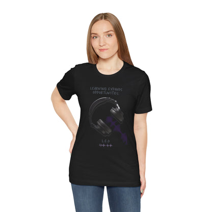Personalized Headphones  Graphic Tee