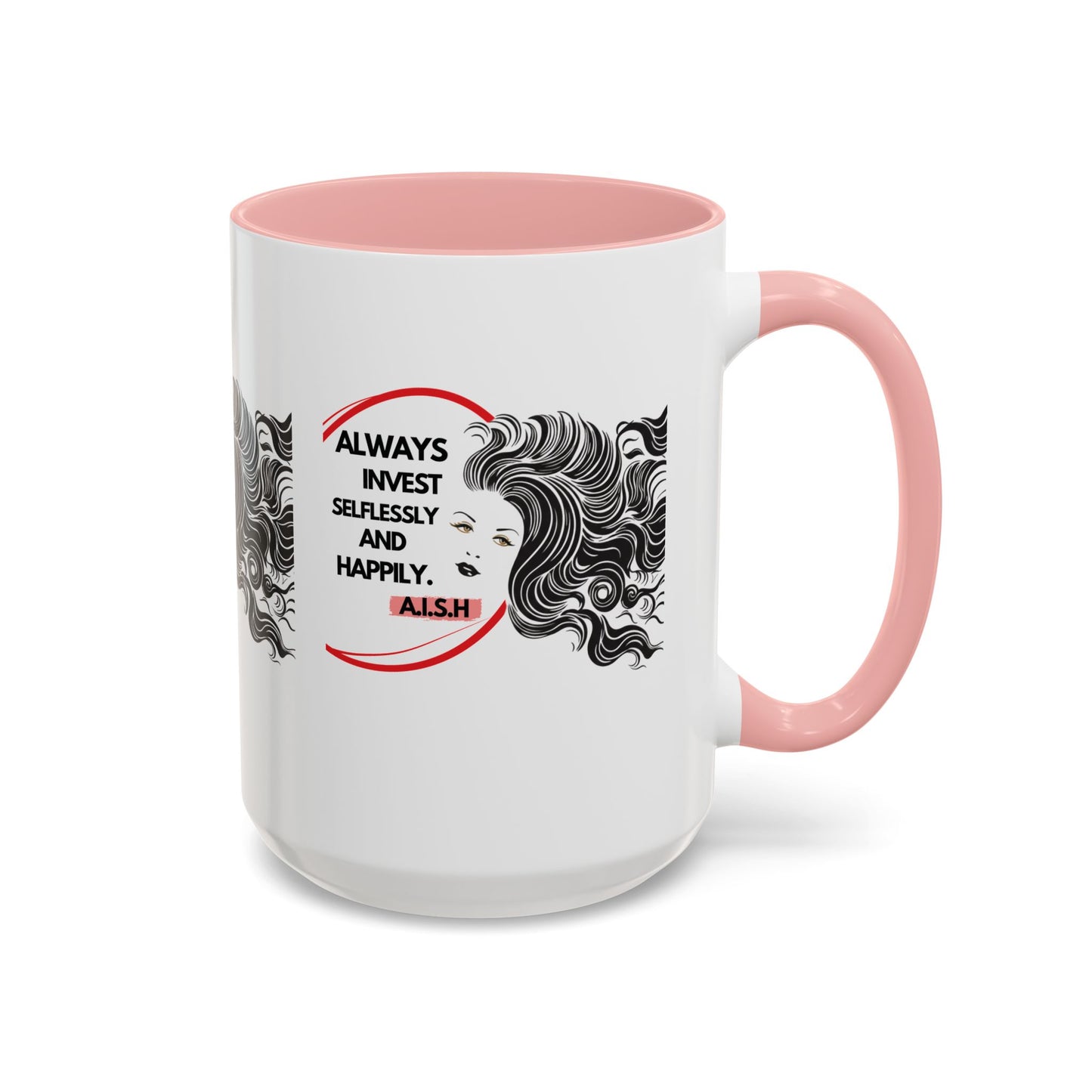 Personalized Inspirational Girl Accent Coffee Mug