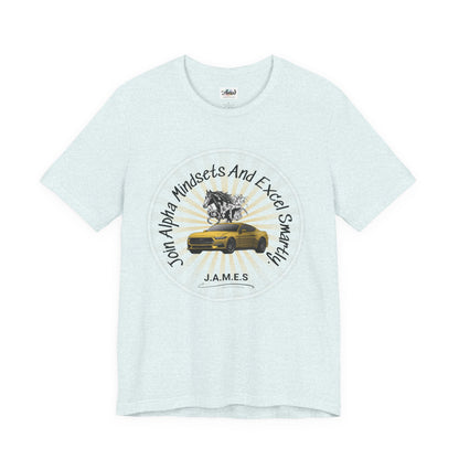 Personalized Horse with Car Graphic Tee