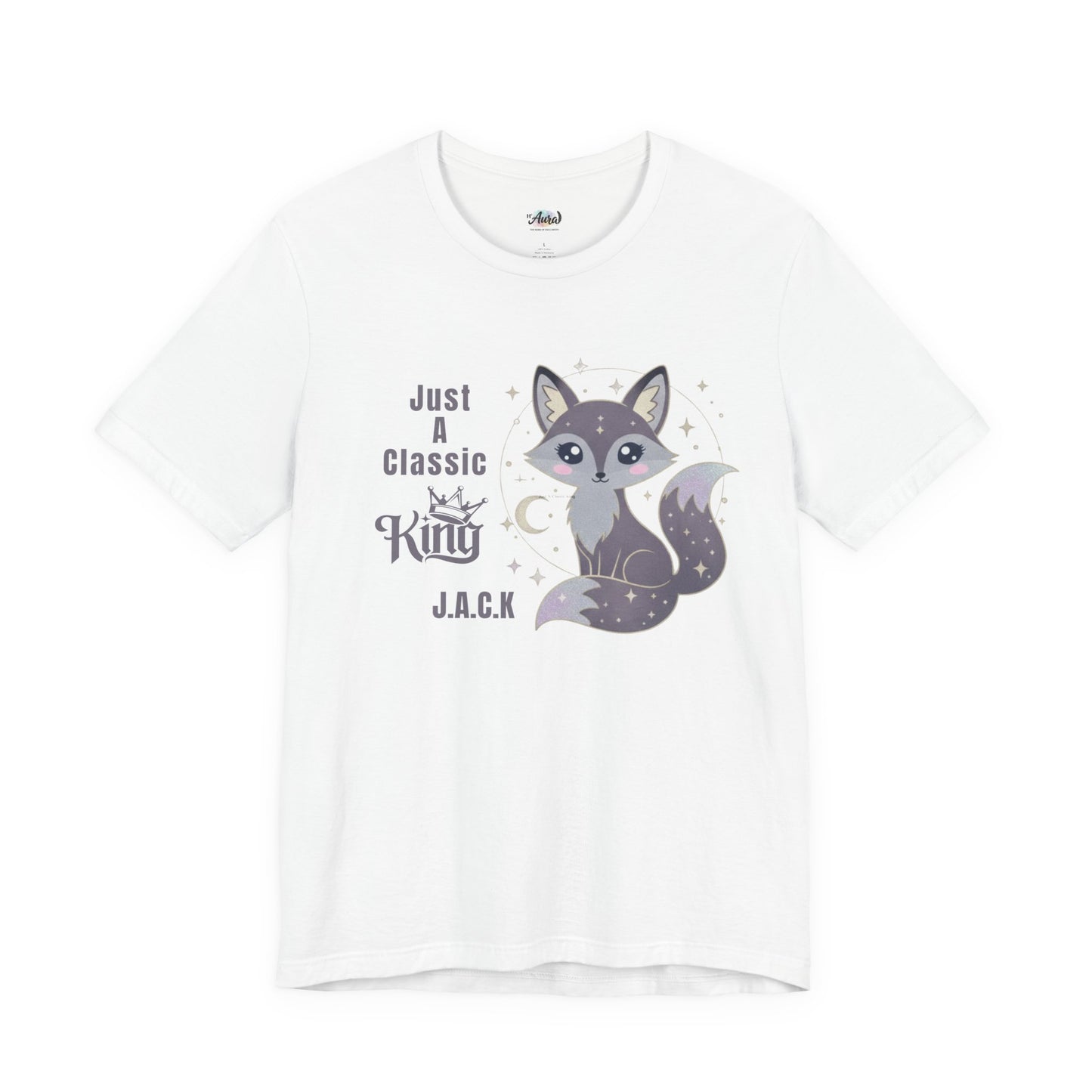 Personalized Fox King Graphic Tee