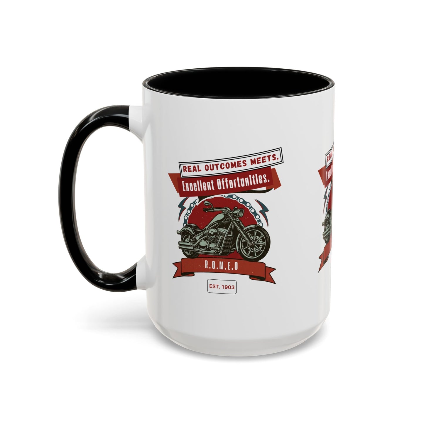 Personalized Motorcycle Accent Coffee Mug