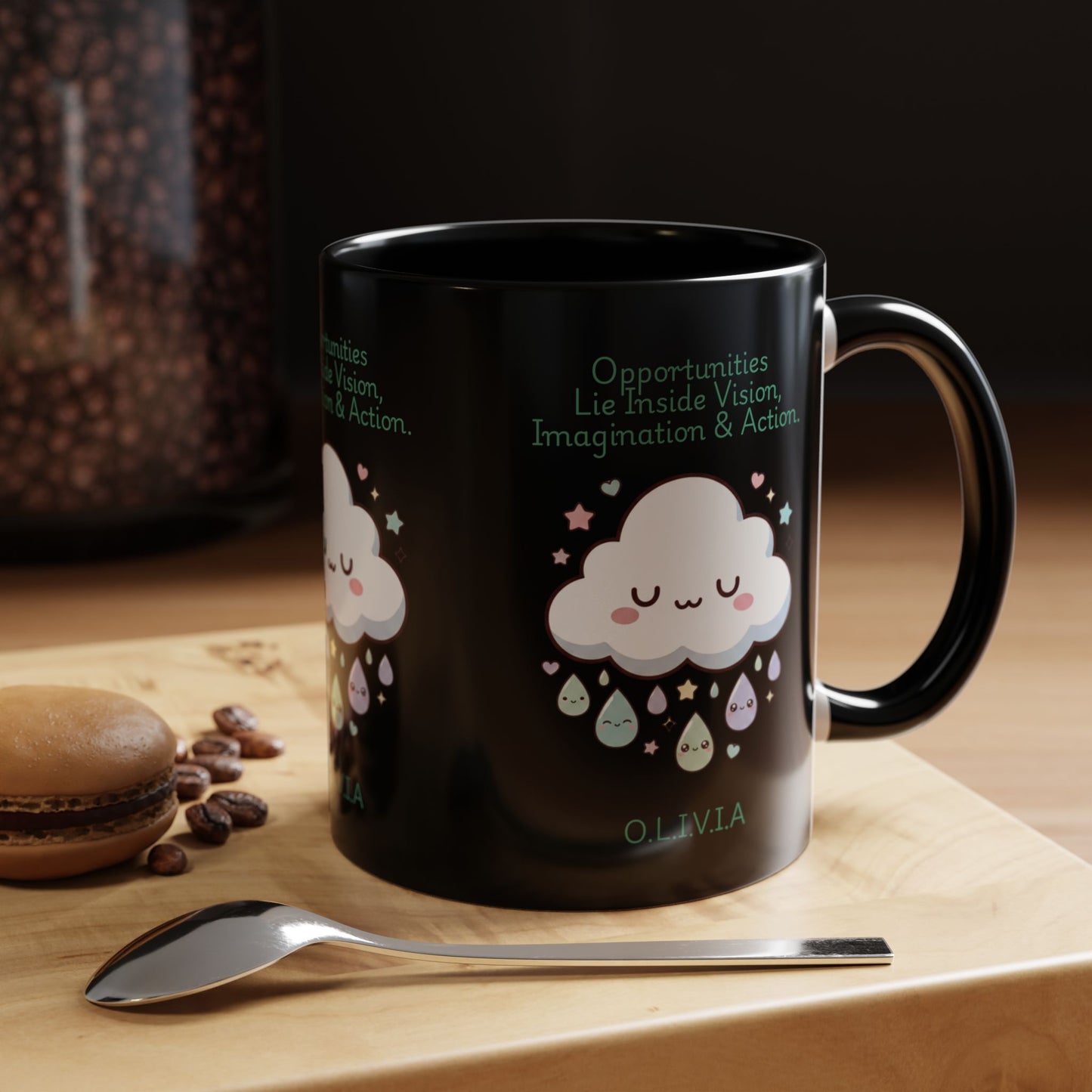 Personalized Cloud Dripping Coffee Mug