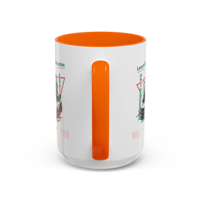Personalized Retro Racing Accent Coffee Mug